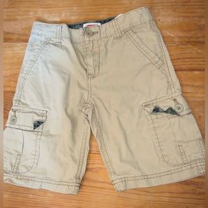 Boys Levi Khaki Cargo sz 7